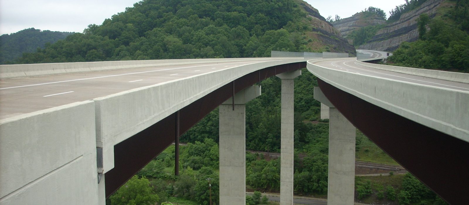 Kay and Kay Contracting bridge construction project in Pike County Kentucky